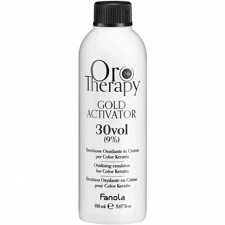 Aktywator Fanola Oro Therapy Gold Activator Oro Puro w kremie z keratyną, stężenia: 3%, 6%, 9%, 12% 150ml Oxydanty Fanola 8008277764092