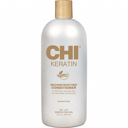 Odżywka Chi Keratin do włosów suchych i zniszczonych 946ml Odżywka regenerująca włosy Farouk 633911731796