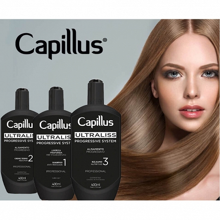 Serum Capillus Ultraliss Progressive System Nanoplastia - krok 2, do wygładzenia włosów 400ml Produkty do nanoplastii Capillus