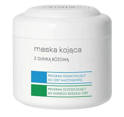 Maska kojąca z glinką  Ziaja Pro 200ml Maseczki do twarzy Ziaja PRO 5901887021605