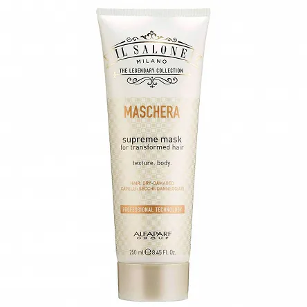 Maska Alfaparf Il Salone Supreme regenerująca do suchych i zniszczonych włosów 250ml Maski do włosów Alfaparf 8022297034300