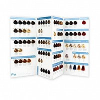 Paleta kolorów Fanola Crema Color mała Palety kolorów farb Fanola