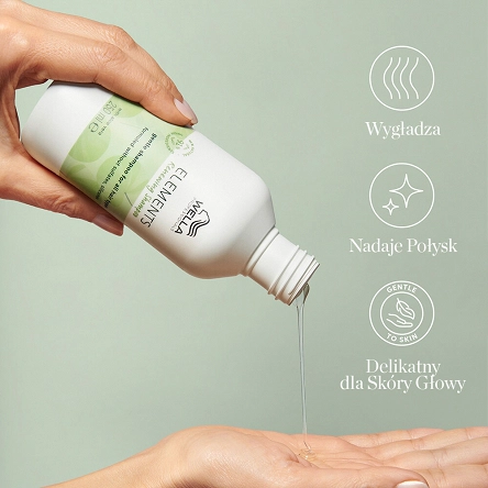 Szampon Wella Elements Renewing odbudowujący włosy, delikatny dla skóry głowy 250ml Szampon regenerujący włosy Wella 4064666337845