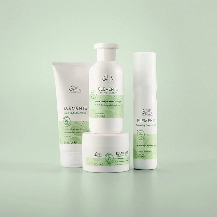 Szampon Wella Elements Renewing odbudowujący włosy, delikatny dla skóry głowy 250ml Szampon regenerujący włosy Wella 4064666337845