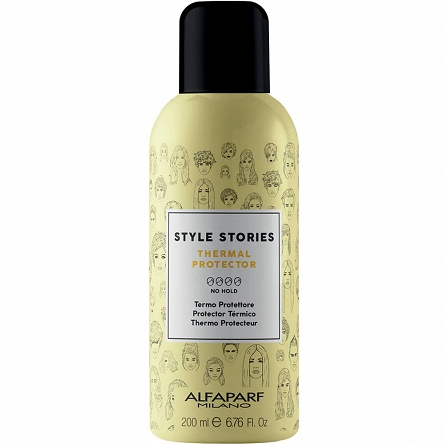 Spray Alfaparf Style Stories Thermal Protector termoochronny do stylizacji włosów 200ml Spray do prostowania włosów Alfaparf 8022297071282