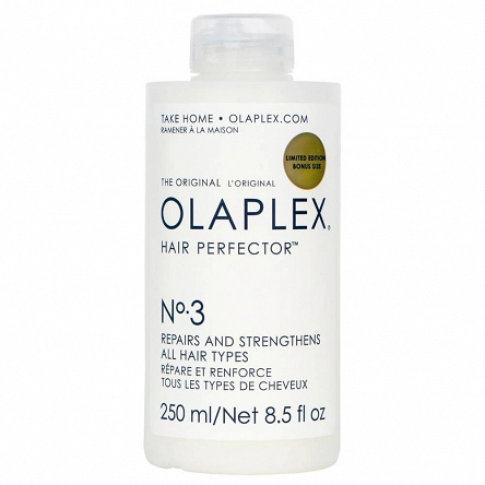Kuracja Olaplex No.3 Repairs and strengthens, regenerująca i odbudowująca do włosów (w domu) 250ml Kuracje do włosów Olaplex 896364002664