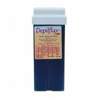 MayStar Wosk bez nacięcia DEPILFLAX 100 AZULEN - skóra skłonna do podrażnień, 110g Podgrzewacze do wosku Activ 8421421900380
