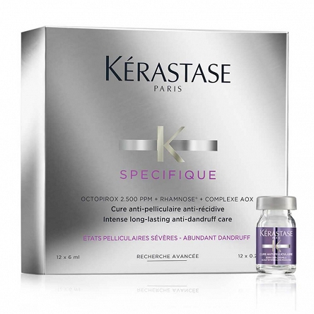 Kuracja Kerastase Specifique Anti-pelliculaire przeciwłupieżowa do włosów 12x6ml Kuracje do włosów Kerastase 3474636397532