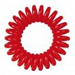 Gumki do włosów Fox SPRING HAIR RING, czerwone 3 szt. Akcesoria do koków Fox 5904993467473