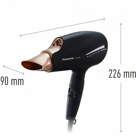 Suszarka Panasonic EH-NA98-K825 suszarka do włosów zapewniająca nawilżenie 1800W Suszarki do włosów Panasonic 5025232910922