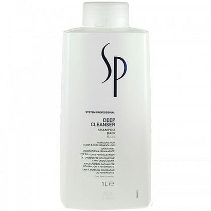 Szampon Wella SP Deep Cleanser oczyszczający włosy i skórę głowy przed zabiegami chemicznymi 1000ml Koloryzacja włosów Wella 8005610567136