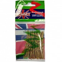 Kokówki RONNEY GOLD (B065/40) fryzjerskie złote długie 40szt wsuwki i kokówki Ronney 5060456770136