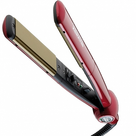 Prostownica do włosów Gamma Piu Keratin Titanium, czerwona Prostownice do włosów Gamma Piu 8021660007460