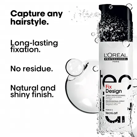 Lakier Loreal TecniArt Fix Design 200ml Spraye do włosów L'Oreal Professionnel 30160002