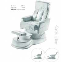 Fotel podologiczny Panda Hiro Fotele do pedicure Panda