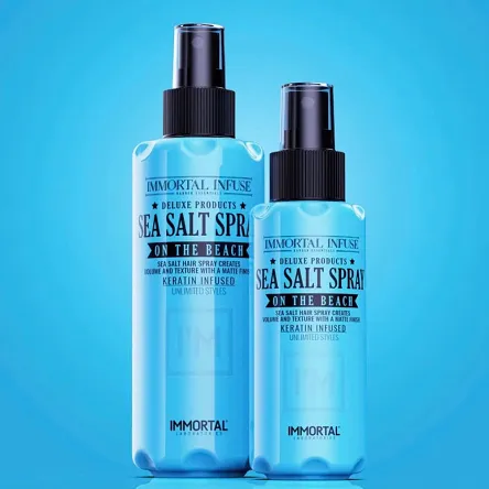 Spray Immortal Infuse Sea Salt do modelowania włosów z solą morską dla mężczyzn 250ml Immortal 8682225552285