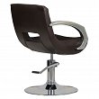 Fotel fryzjerski Italpro Roma, brązowy dostępny w 48h Fotele fryzjerskie Italpro