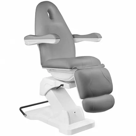 Fotel kosmetyczny Activ Basic 161 obrotowy, elektryczny szary Activ 5906717411090