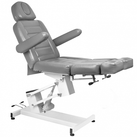 Fotel kosmetyczny Activ AZZURRO 706 PEDI elektryczny szary dostępny w 48h Fotele kosmetyczne hydrauliczne Activ 5906717409936