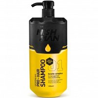 Szampon Nishman Hair Shampoo do włosów zniszczonych 1250ml Szampony do włosów dla mężczyzn NishMan 8681665066420