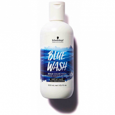 Szampon koloryzujący Schwarzkopf Bold Color Wash Blue, niebieski Szampony do włosów Schwarzkopf 4045787430493