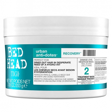 Maska Tigi Bed Head Urban Recovery pielęgnująca do włosów suchych i zniszczonych 200ml Maski do włosów Tigi 615908424195