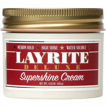 Pomada Layrite Supershine do włosów o średni utrwaleniu, mocno nabłyszczająca 120g Pomady do włosów Layrite 857154002080