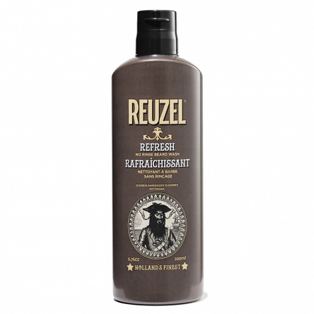 Suchy szampon Reuzel Beard Refresh No Rinse odświeżający do brody i wąsów dla mężczyzn 200ml Pielęgnacja Reuzel 850013332809