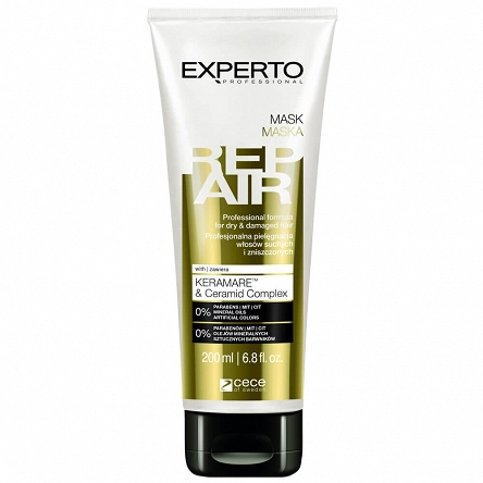 Maska regenerująca Cece Experto Repair do włosów 200ml CeCe 5907506512028