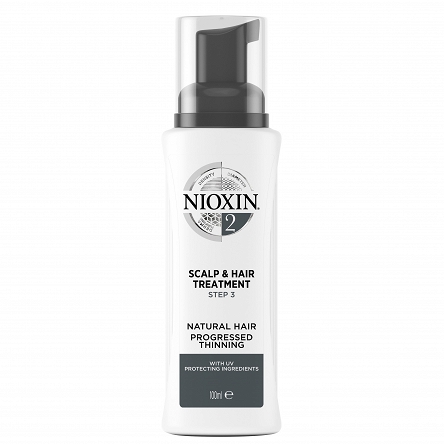 Kuracja Nioxin System 2 zagęszczająca włosy naturalne 100ml Przeciw wypadaniu włosów Nioxin 4064666323466