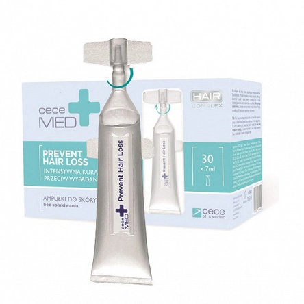 Ampułki CeCe MED Prevent Hair Loss 30x7ml Ampułki do włosów CeCe 5907506534402