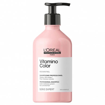 Szampon Loreal Vitamino Color do włosów farbowanych 500ml Vitamino Color A-OX Ochrona Koloru L'Oreal Professionnel 3474636975952