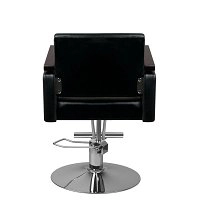 Fotel fryzjerski Hair System 0-189, czarny dostępny w 48h Fotele fryzjerskie Hair System 5906717414176