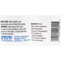 Płatki Barbicide Dy-Zoff do zmywania farby ze skóry, 80 sztuk Środki do dezynfekcji skóry Barbicide 017922416215