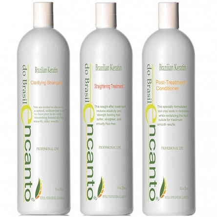 Keratyna Encanto DO BRASIL 473ml do prostowania włosów Keratynowe prostowanie włosów Encanto