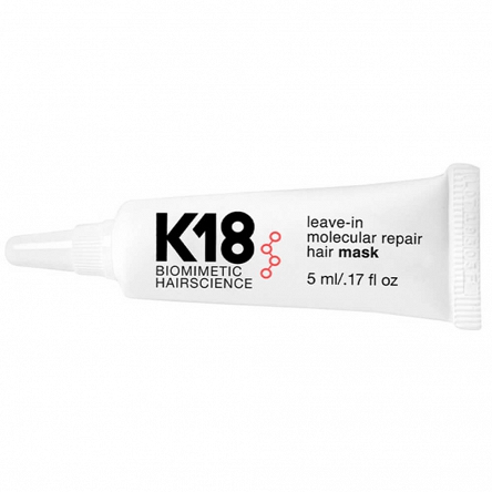 Maska K18 Leave-In Molecular Repair Hair Mask, naprawcza do włosów 5ml Maski do włosów K18 858511001098