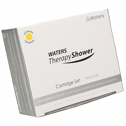 Cartridge WATERS Therapy Shower (Cytryna) 2 sztuki Słuchawki prysznicowe Waters