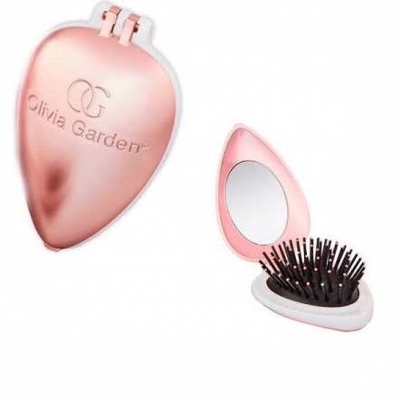Olivia Garden Holiday Love - szczotka Rose Szczotki do włosów 5414343002525