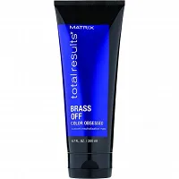 Maska Matrix Brass OFF ochładzająca kolor włosów blond 200ml