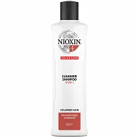 Szampon Nioxin System 4 do włosów farbowanych, oczyszczający 300ml Szampony do włosów przetłuszczających się Nioxin 8005610494579