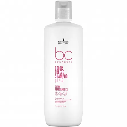 Szampon Schwarzkopf BC Bonacure Color Freeze bez siarczanów do włosów farbowanych 1000ml Schwarzkopf 4045787722772