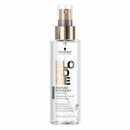 Mgiełka Schwarzkopf BLONDME Blonde Wonders nabłyszczająca do włosów blond 150ml Odżywka do włosów blond Schwarzkopf 4045787663822