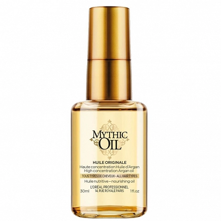 Olejek Loreal Mythic Oil Huile Originale Argan, wzmacniajacy do włosów 30ml Olejki do włosów L'Oreal Professionnel 3474636502028