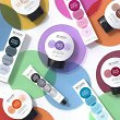 Paleta kolorów Revlon Nutri Color Filters Tonig + Fashion Palety kolorów farb Revlon Professional 8432225126036