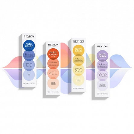 Paleta kolorów Revlon Nutri Color Filters Tonig + Fashion Palety kolorów farb Revlon Professional 8432225126036