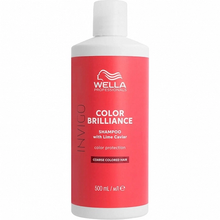 Szampon Wella Invigo Color Brilliance Coarse do włosów farbowanych, grubych 500ml Szampony do włosów Wella 4064666339214