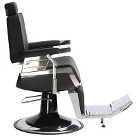 Fotel Super Salon DARK barberski, czarny dostępny w 48H Fotele barberskie Super Salon
