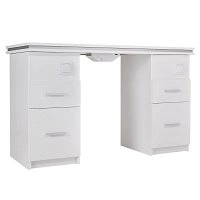 Stolik Ayala AMELIA manicure płyta połysk Biurka i stoliki kosmetyczne Ayala