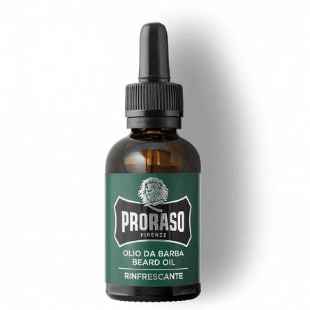 Zestaw Proraso Refreshing, do pielęgnacji brody, szampon 200ml, balsam, 100ml, olejek 30ml Pielęgnacja Proraso 8004395006939