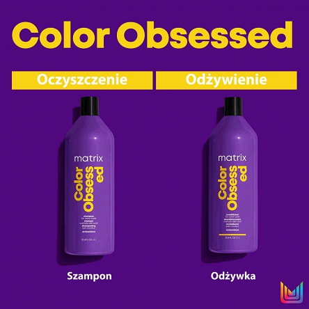 Szampon Matrix Total Results Color Obsessed Shampoo do włosów farbowanych 1000ml Włosy farbowane Matrix 3474630740891